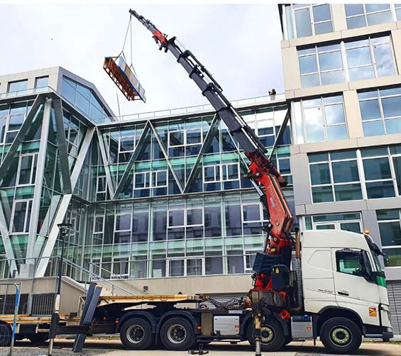 Grues sur camion